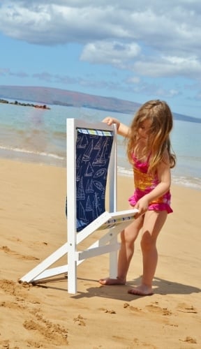 Kid beach hot sale chairs